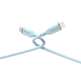 สายชาร์จ Mazer UltraFlex USB C to C 60W 2M Flex Silicon Cable