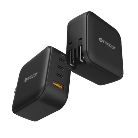 หัวชาร์จ Mazer M-GAN100W-BK GaNPrestige 100W Gan Wall Charger 4Port