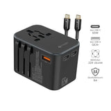 หัวชาร์จ Mazer M-IFTRAVEL165PD Infinite WORLD GaN 65W Travel Charger