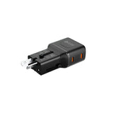 หัวแปลงปลั๊กไฟ Mazer Travel Pocket PD 45W Universal Travel Charger
