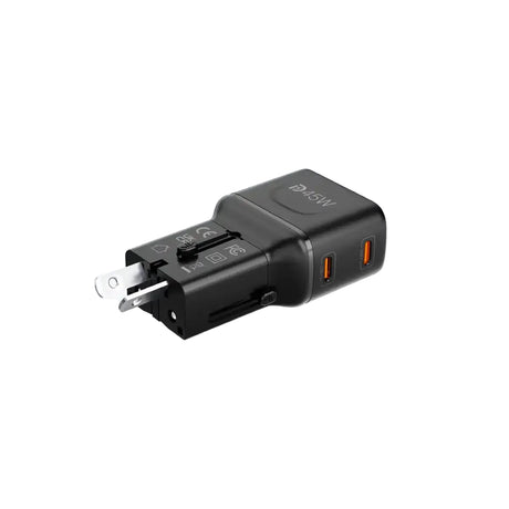 หัวแปลงปลั๊กไฟ Mazer Travel Pocket PD 45W Universal Travel Charger