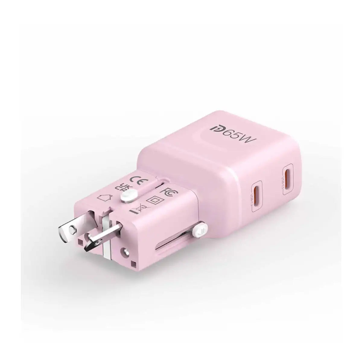 หัวแปลงปลั๊กไฟ Mazer M-IFTRAVEL565-PK Infinite Travel Pocket 65W