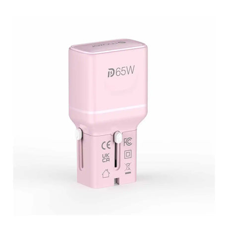 หัวแปลงปลั๊กไฟ Mazer M-IFTRAVEL565-PK Infinite Travel Pocket 65W