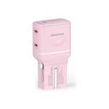 หัวแปลงปลั๊กไฟ Mazer M-IFTRAVEL565-PK Infinite Travel Pocket 65W