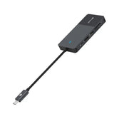 อุปกรณ์แปลงสัญญาณ Mazer M-UC2MULTI7004-BK 12-in-1 Multimedia Hub 100W