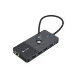 อุปกรณ์แปลงสัญญาณ Mazer M-UC2MULTI7004-BK 12-in-1 Multimedia Hub 100W
