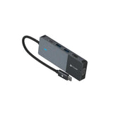 อุปกรณ์แปลงสัญญาณ Mazer M-UC2MULTI7005-BK 8-in-1 Multimedia Hub 100W