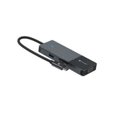 อุปกรณ์แปลงสัญญาณ Mazer M-UC2MULTI7005-BK 8-in-1 Multimedia Hub 100W