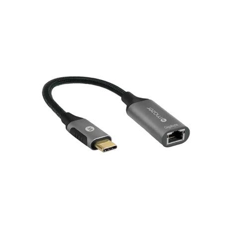 อุปกรณ์แปลงสัญญาณ Mazer M-USBCAL354-GY USB-C to RJ45/Gigabyte Adapter