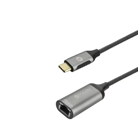 อุปกรณ์แปลงสัญญาณ Mazer M-USBCAL354-GY USB-C to RJ45/Gigabyte Adapter