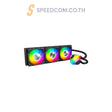 ชุดระบายความร้อน MONTECH HyperFlow ARGB 360 สีดำ - SpeedCom