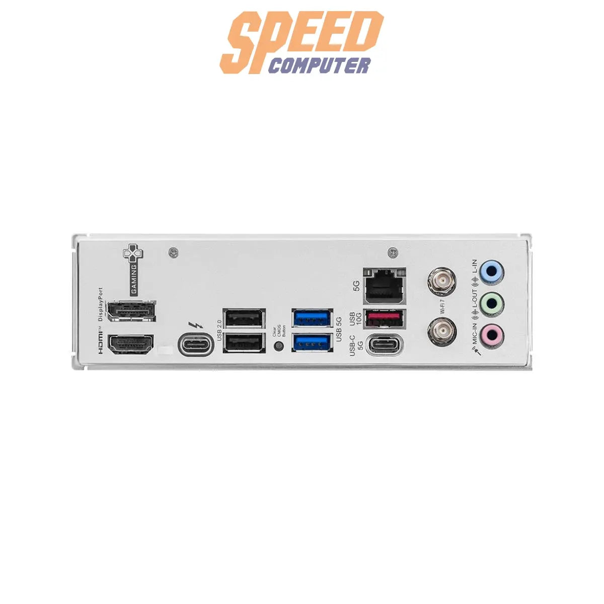 เมนบอร์ดเกมมิ่ง MSI B860M GAMING PLUS รองรับซีพียู Intel LGA 1851 และแรม DDR5 พร้อม Wi-Fi ในตัว เหมาะสำหรับพีซีเกมมิ่งประสิทธิภาพสูง