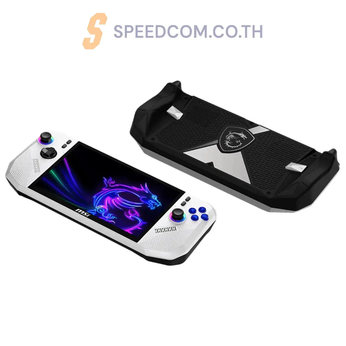เครื่องเล่นเกมพกพา MSI Claw A8 BZ2EM-014TH Ryzen Z2 สีขาว (Polar Tempest) - SpeedCom