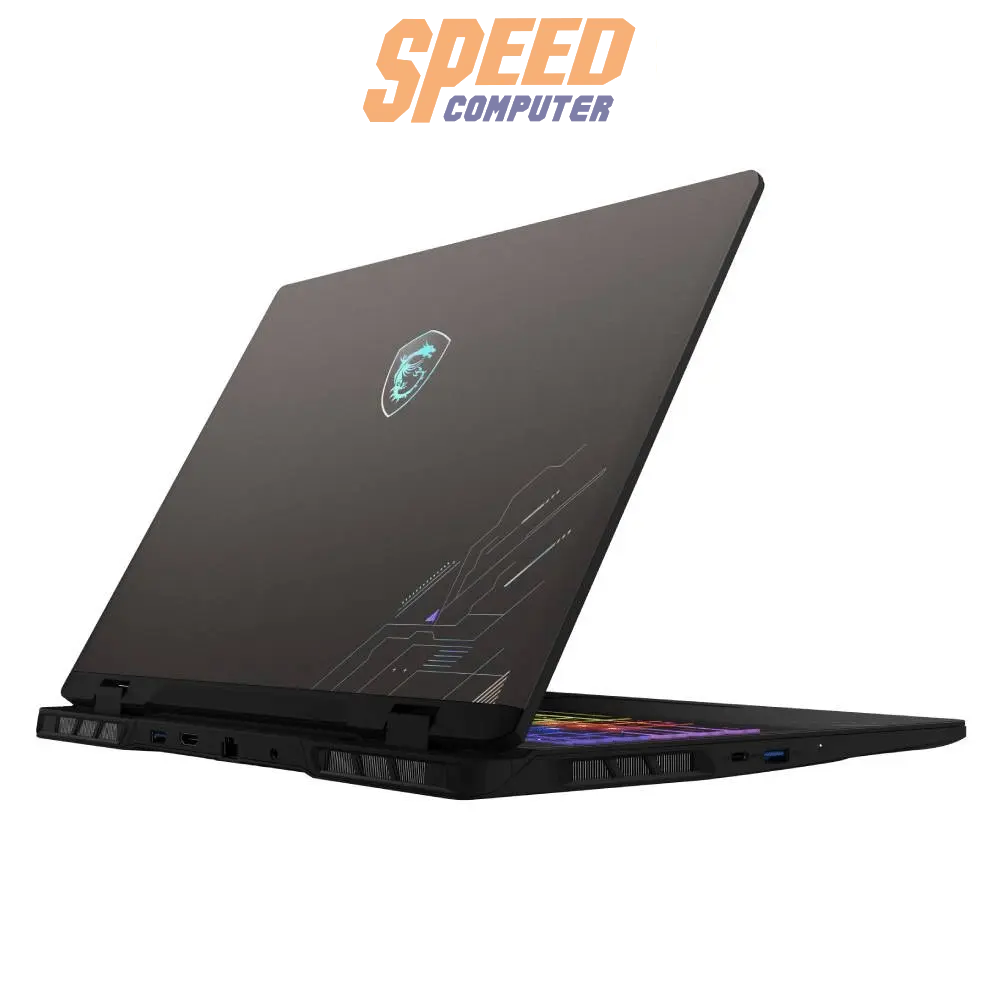 โน๊ตบุ๊ค MSI Crosshair 16 HX D14VFKG - 870TH i9 Gen14 สีเทา (Cosmos Gray) - SpeedCom