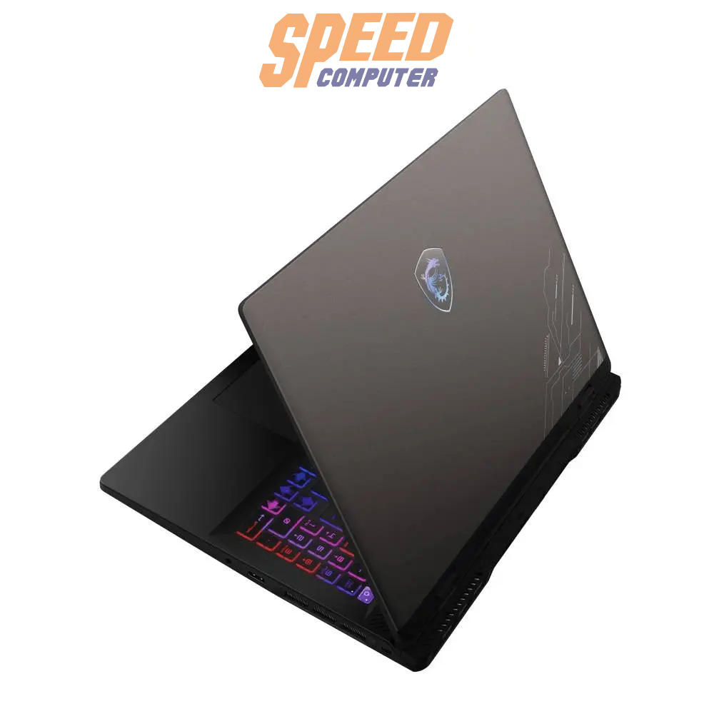 โน๊ตบุ๊ค MSI Crosshair 16 HX D14VFKG-870TH i9 Gen14 สีเทา (Cosmos Gray) - SpeedCom