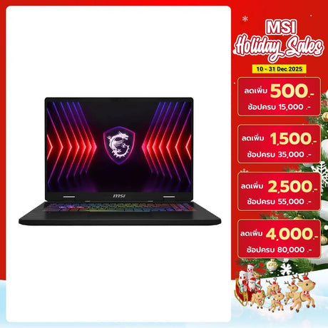 โน๊ตบุ๊ค MSI Crosshair 16 HX D14VFKG-870TH i9 Gen14 สีเทา (Cosmos Gray) - SpeedCom