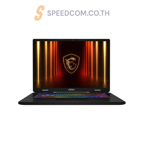 โน๊ตบุ๊ค MSI Crosshair A17 HX D8WFKG-015TH Ryzen 9 สีเทา (Cosmos Gray) - SpeedCom