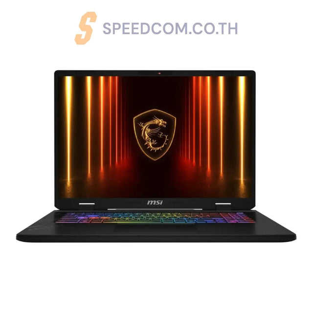โน๊ตบุ๊ค MSI Crosshair A17 HX D8WFKG-016TH Ryzen 7 สีเทา (Cosmos Gray) - SpeedCom