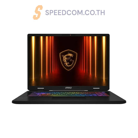 โน๊ตบุ๊ค MSI Crosshair A17 HX D8WGKG-018TH Ryzen 7 สีเทา (Cosmos Gray) - SpeedCom