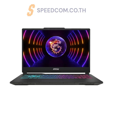 โน๊ตบุ๊ค MSI Cyborg 15 A13VEK-875TH i5 Gen13 สีดำ (Translucent Black) - SpeedCom