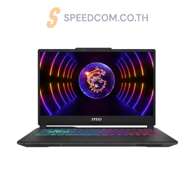 โน๊ตบุ๊ค MSI Cyborg 15 A13VEK-875TH i5 Gen13 สีดำ (Translucent Black) - SpeedCom