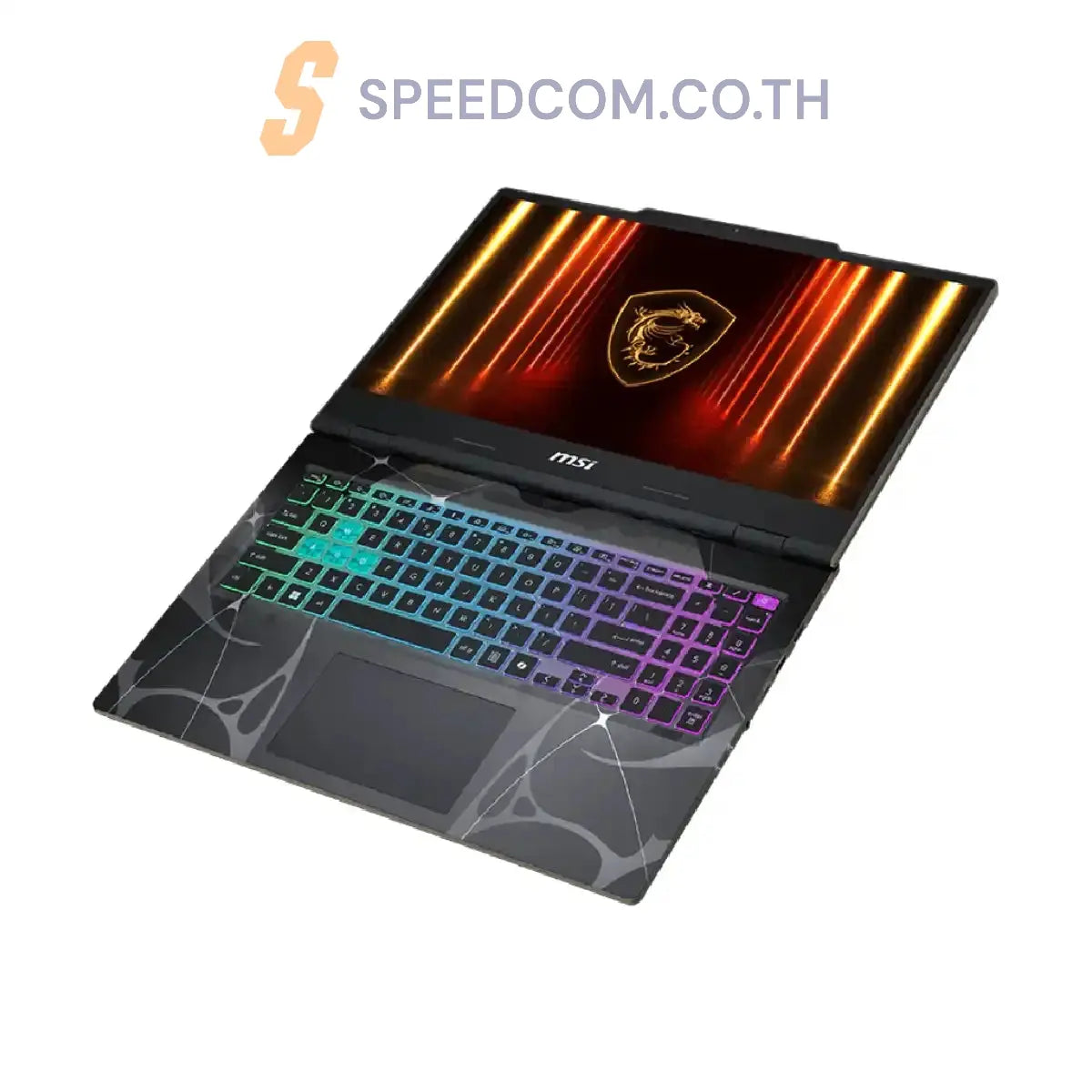 โน๊ตบุ๊ค MSI Cyborg 15 B13WEKG-884TH i7 Gen13 สีดำ (Translucent Black) - SpeedCom