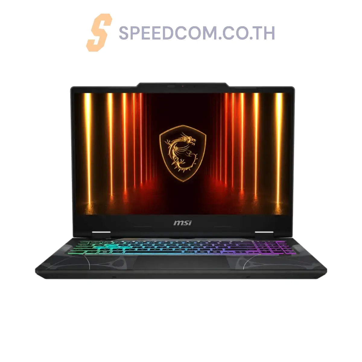 โน๊ตบุ๊ค MSI Cyborg 15 B2RWFKG-058TH Core 7 สีดำ (Translucent Black) - SpeedCom