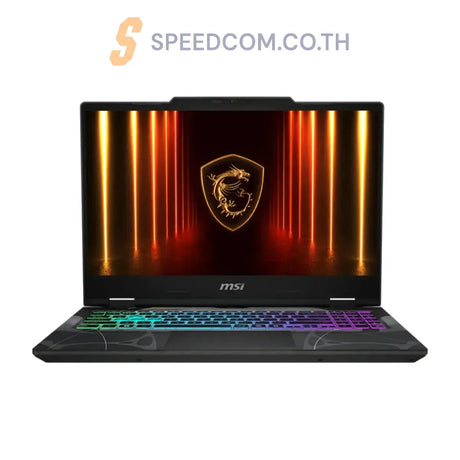โน๊ตบุ๊ค MSI Cyborg 15 B2RWFKG-059TH Core 5 สีดำ (Translucent Black) - SpeedCom