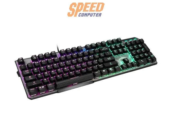 คีย์บอร์ด MSI GAMING KEYBOARDVIGOR GK50 LOW PROFILE SWITCH KAHIL LOW PROFILE BLUE TH/ENG 2Y - SpeedCom