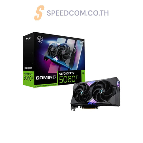 การ์ดจอ MSI GeForce RTX 5060 8G GAMING OC GDDR7 - SpeedCom
