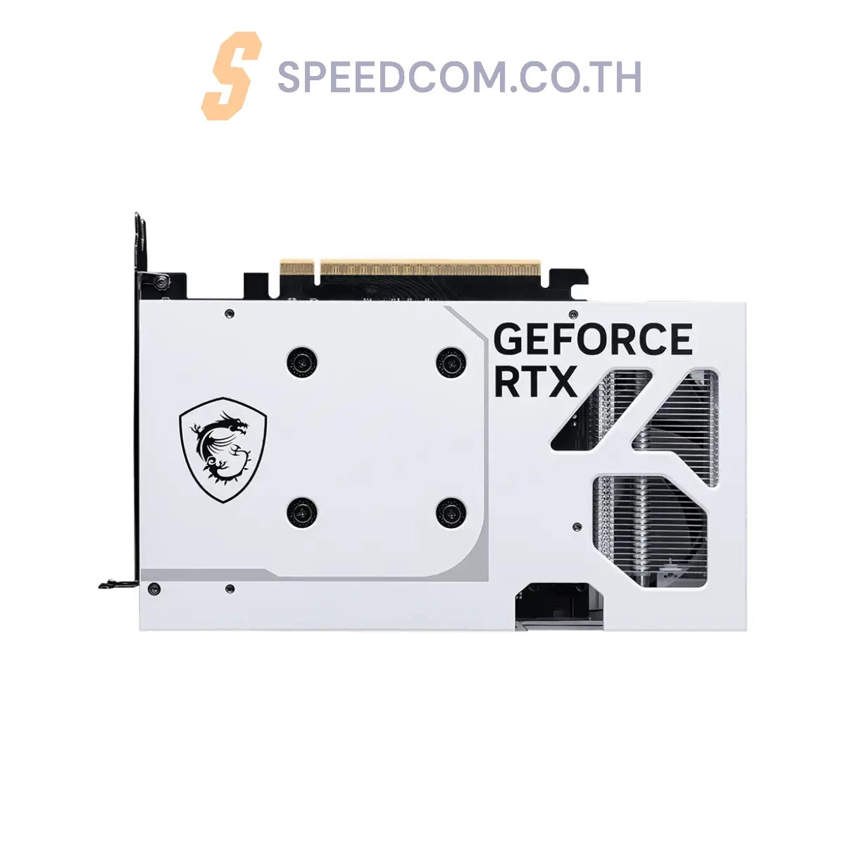 การ์ดจอ MSI GeForce RTX 5060 8G VENTUS 2X OC PLUS GDDR7 สีขาว - SpeedCom