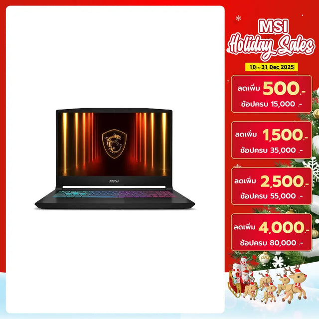 โน๊ตบุ๊ค MSI Katana 15 HX-B14WFK-416TH i7 Gen14 สีดำ - SpeedCom