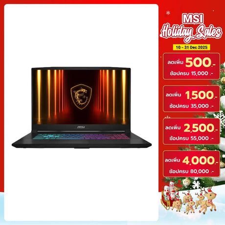 โน๊ตบุ๊ค MSI Katana 17 HX B14WFK-099TH i9 Gen14 สีดำ - SpeedCom