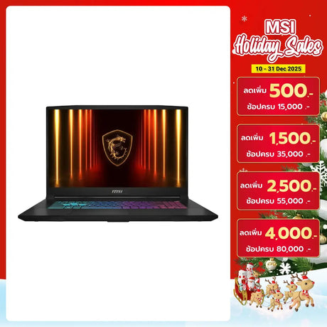 โน๊ตบุ๊ค MSI Katana 17 HX B14WGK-202TH i7 Gen14 สีดำ (Core Black) - SpeedCom