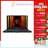 Notebook MSI Katana 17 HX B14WGK-202TH i7 Gen14 Core Black