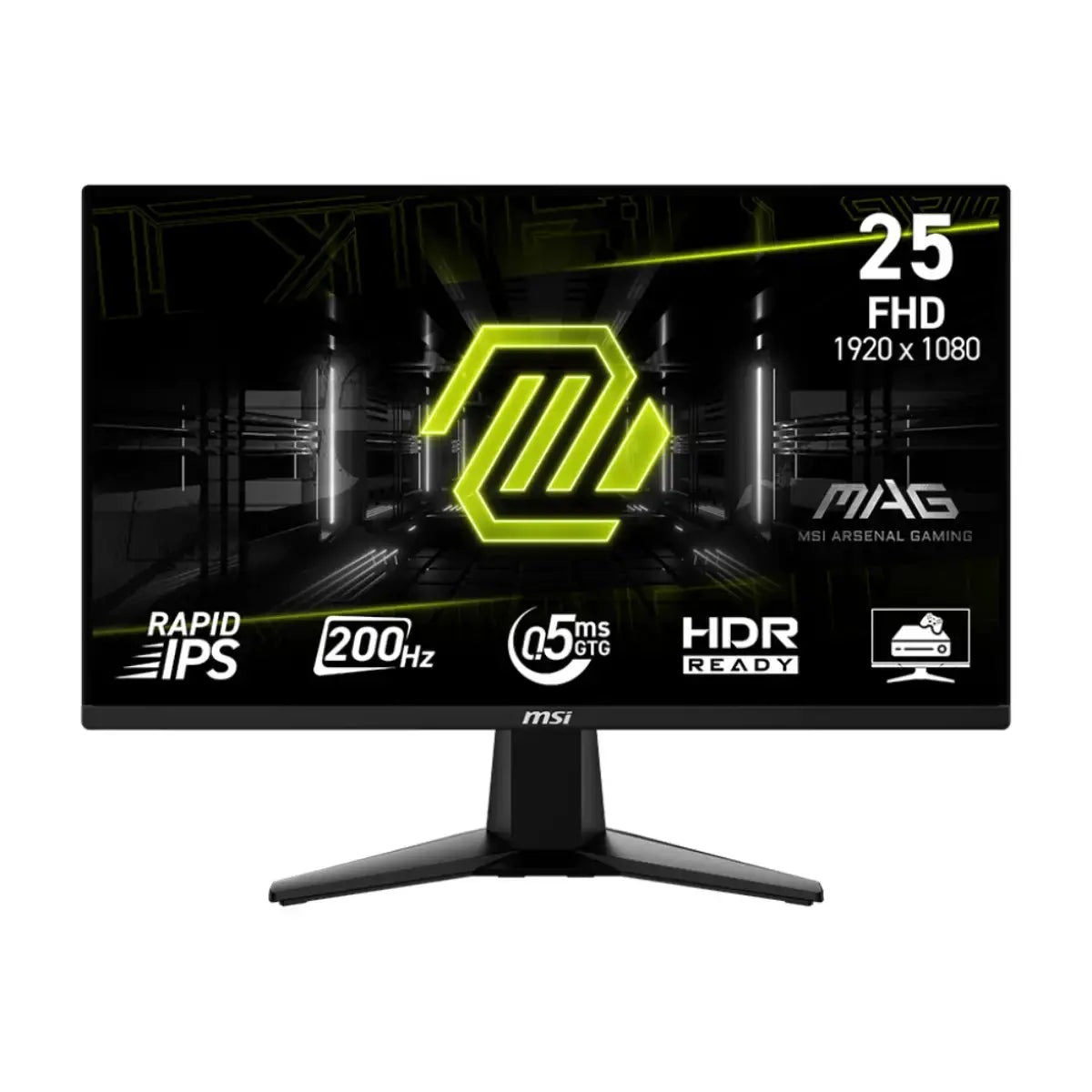 จอมอนิเตอร์ MSI MAG 255F E20 24.5" IPS 200Hz สีดำ - SpeedCom