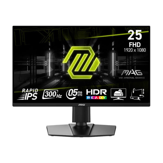 จอมอนิเตอร์ MSI MAG 255PXF 24.5" Rapid IPS 300Hz สีดำ - SpeedCom