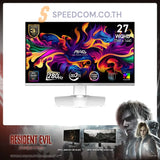 จอมอนิเตอร์ MSI MAG 272QPW QD OLED 27" 280Hz สีขาวSpeedCom