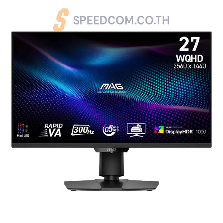 จอมอนิเตอร์ MSI MAG 274QPF QD OLED 27" 300 Hz สีดำSpeedCom