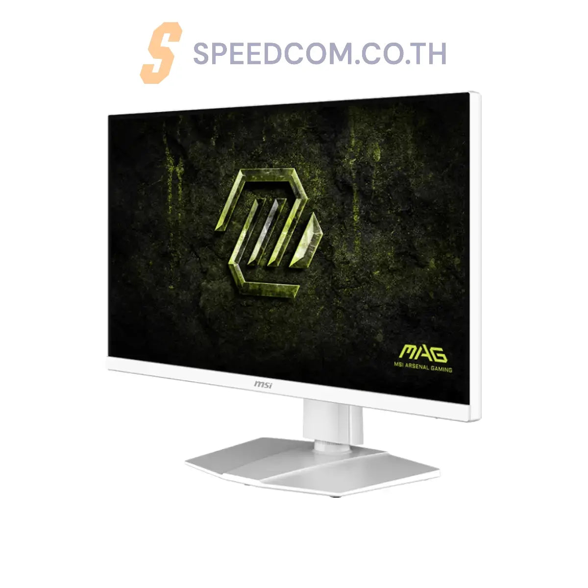 จอมอนิเตอร์ MSI MAG 274QRFW E20 27.0" Rapid IPS 200Hz สีขาว