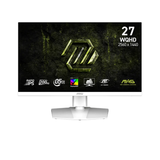 จอมอนิเตอร์ MSI MAG 274QRFW E20 27.0" Rapid IPS 200Hz สีขาวSpeedCom