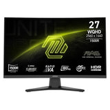 จอมอนิเตอร์ MSI MAG 275CQF E18 27.0" Curve IPS 180Hz สีดำ - SpeedCom
