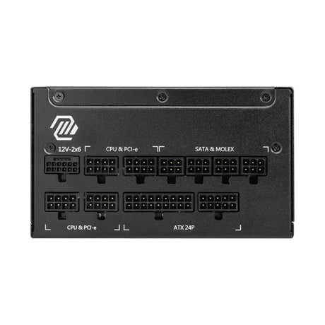 อุปกรณ์จ่ายไฟ MSI MAG A1000GL PCIE5 80 Plus Gold 1000W