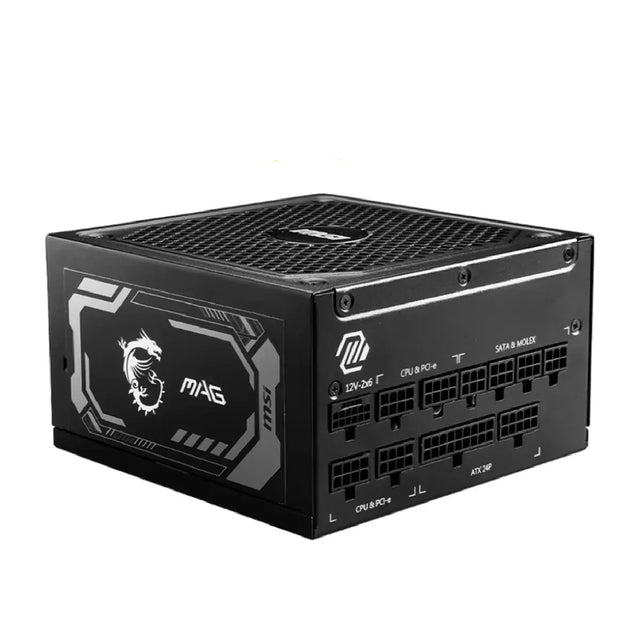 อุปกรณ์จ่ายไฟ MSI MAG A1250GL PCIE5 80 Plus Gold 1250WSpeedCom