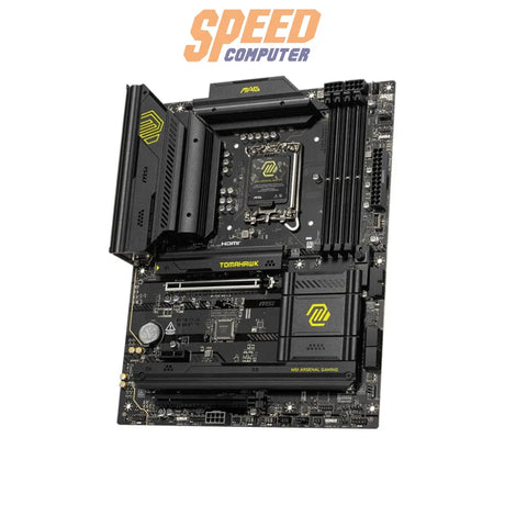 เมนบอร์ด MSI MAG B860 TOMAHAWK รองรับซีพียู Intel LGA 1851 และแรม DDR5 มาพร้อม Wi-Fi ในตัว ดีไซน์ดุดัน เหมาะสำหรับเกมเมอร์และผู้ใช้งานระดับสูง