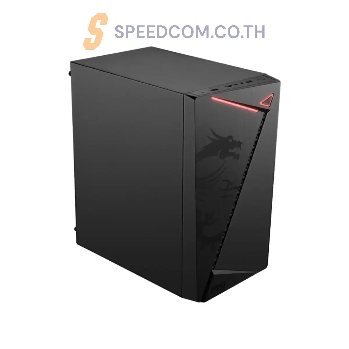 เคส MSI MAG SHIELD M301 Micro ATX-Tower สีดำ