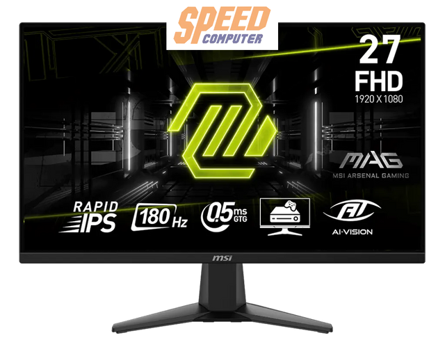 จอมอนิเตอร์ MSI MAG275F 27.0" IPS 180Hz - SpeedCom