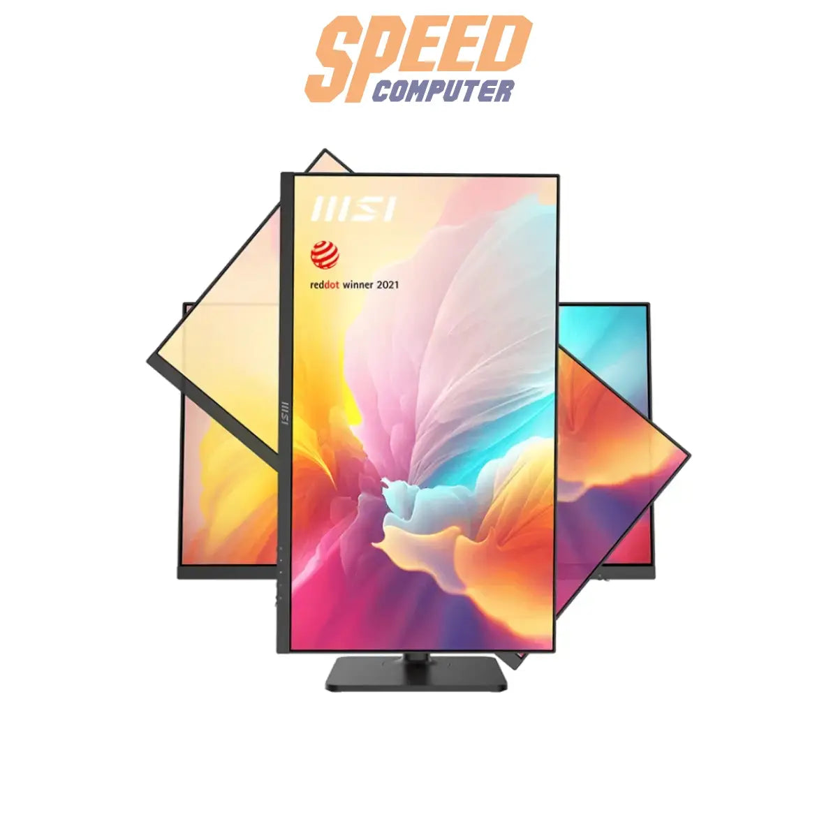 จอมอนิเตอร์ MSI MODERN MD272QXP 27.0" IPS WQHD 100Hz สีดำSpeedCom