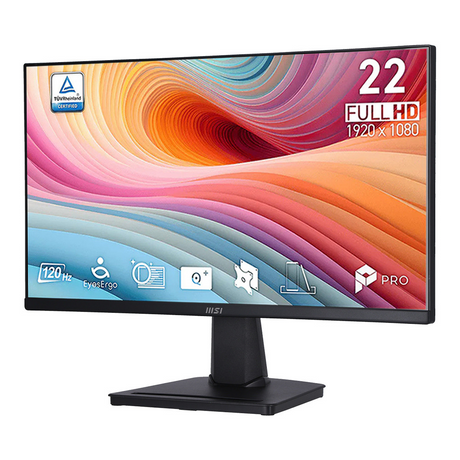 จอมอนิเตอร์ MSI PRO MP225 E12VL 21.45" FHD 120Hz สีดำ - SpeedCom