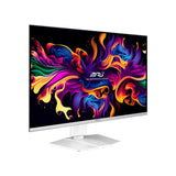 จอมอนิเตอร์ MSI MPG 321URXW 31.5" QD-OLED 240Hz สีขาว
